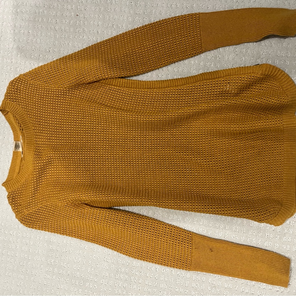 Mustard Knit Sweater